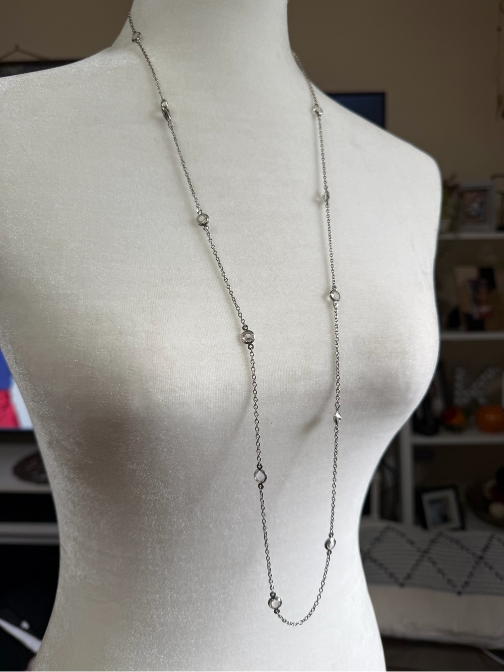 3/$20 β€οΈ Elegant Long Silver Station Necklace